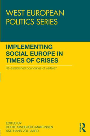 Cover of the book Implementing Social Europe in Times of Crises by Pietro Lanzini