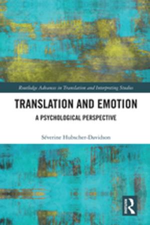 bigCover of the book Translation and Emotion by 