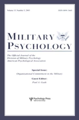 Cover of the book Organizational Commitment in the Military by Lynelle C. Yingling, William E. Miller, Alice L. McDonald, Susan T. Galewaler