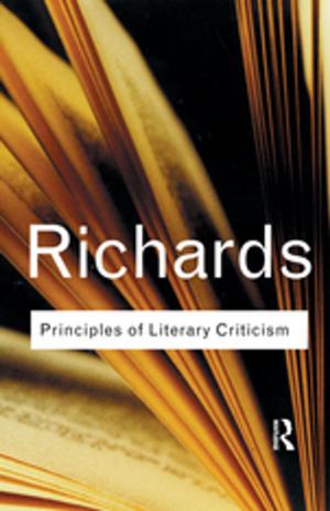Cover of the book Principles of Literary Criticism by Alberto Arato
