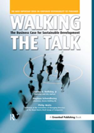Cover of the book Walking the Talk by Linda S Katz, John H Sandy