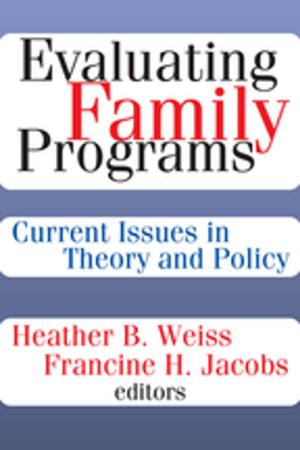 Cover of the book Evaluating Family Programs by Gregorio Kohon