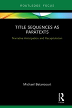 Cover of the book Title Sequences as Paratexts by Muzaffar Iqbal