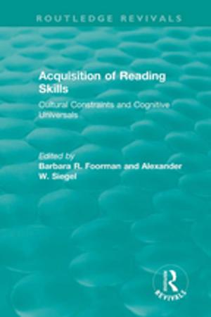 bigCover of the book Acquisition of Reading Skills (1986) by 