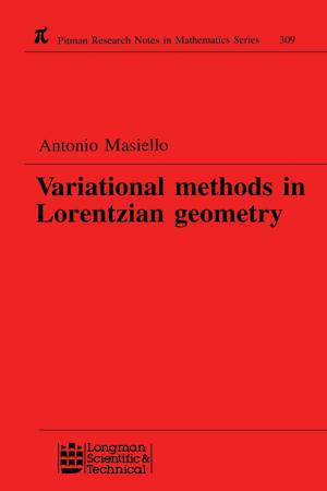 Cover of the book Variational Methods in Lorentzian Geometry by Philip W. Anderson