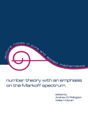 Cover of Number Theory with an Emphasis on the Markoff Spectrum