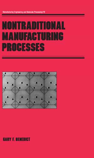 Cover of the book Nontraditional Manufacturing Processes by Ruth Chambers, Gill Wakley, Alison Magnall