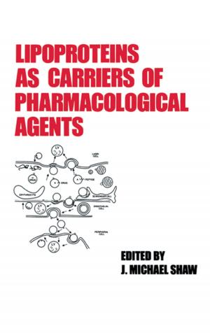 Cover of the book Lipoproteins as Carriers of Pharmacological Agents by George Mulamoottil
