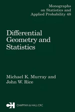 Book cover of Differential Geometry and Statistics