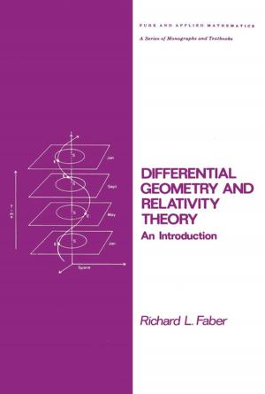 Cover of the book Differential Geometry and Relativity Theory by David J. Hand