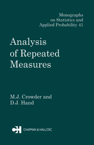 bigCover of the book Analysis of Repeated Measures by 