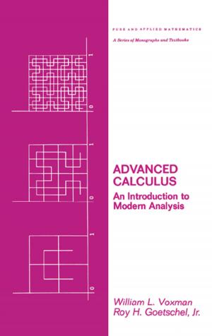 Cover of the book Advanced Calculus by Douglas Scarrett, Sylvia Osborn