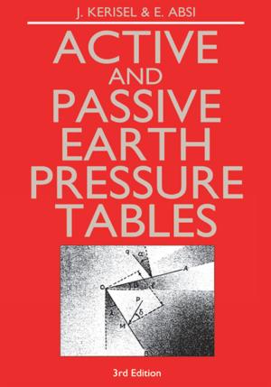 Cover of the book Active and Passive Earth Pressure Tables by 