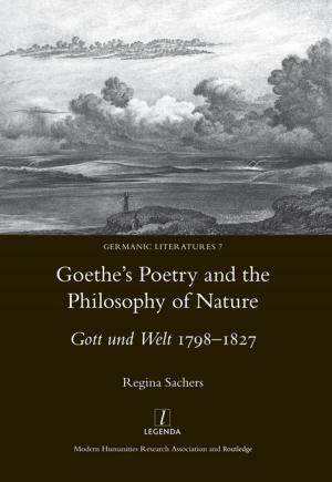 Cover of the book Goethe's Poetry and the Philosophy of Nature by Clea Fernandez, Makoto Yoshida