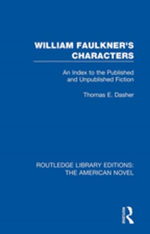 Cover of the book William Faulkner's Characters by 