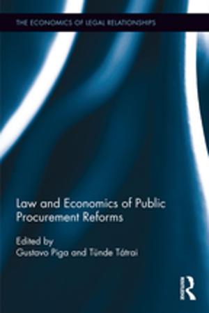 Cover of the book Law and Economics of Public Procurement Reforms by Anjan Chakrabarti, Stephen Cullenberg