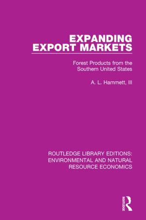 Cover of the book Expanding Export Markets by Irmgard Tischner