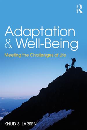 Book cover of Adaptation and Well-Being