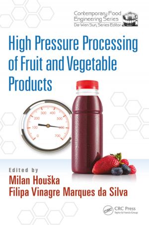Cover of the book High Pressure Processing of Fruit and Vegetable Products by GeorgeM. Pigott