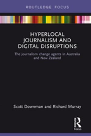 Book cover of Hyperlocal Journalism and Digital Disruptions