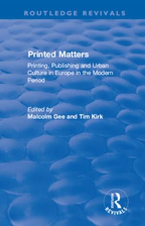 Cover of the book Printed Matters by Arthur Glenberg, Matthew Andrzejewski, Herman Fernando, Jas Kalsi, Asif Muneer, Hashim Ahmed