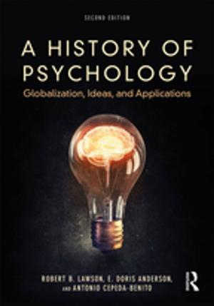 Cover of the book A History of Psychology by Raghav Sharan Sharma