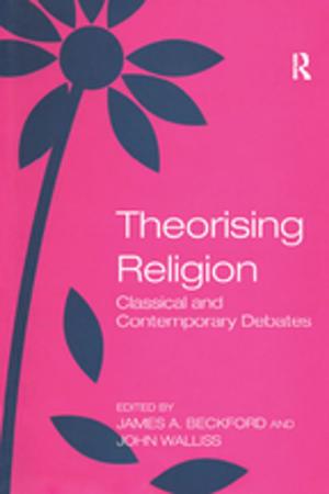 Cover of the book Theorising Religion by Davina Jackson