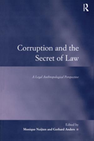 Book cover of Corruption and the Secret of Law