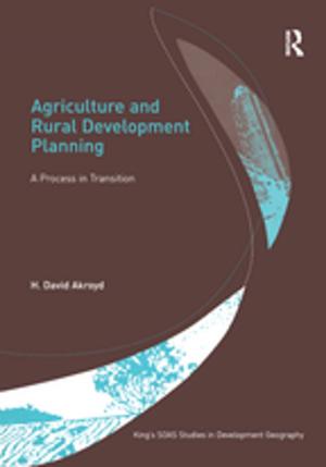Cover of the book Agriculture and Rural Development Planning by 