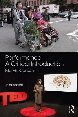 Cover of the book Performance: A Critical Introduction by 