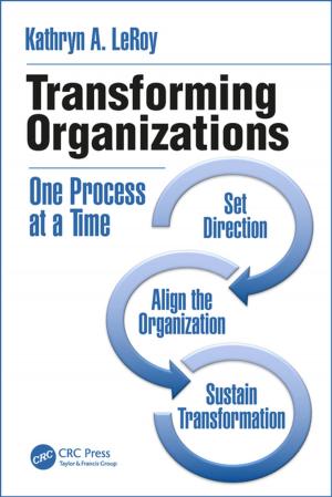 Cover of the book Transforming Organizations by 