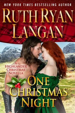Cover of the book One Christmas Night (A Highlander Christmas Novella) by Ruth Ryan Langan