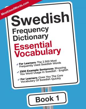 Cover of the book Swedish English Frequency Dictionary - Essential Vocabulary by Jolie Laide LTD
