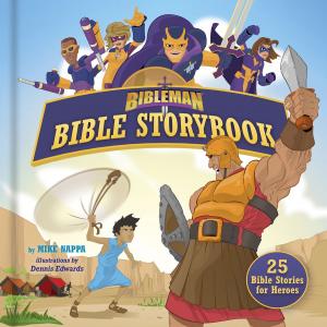 Book cover of Bibleman Bible Storybook