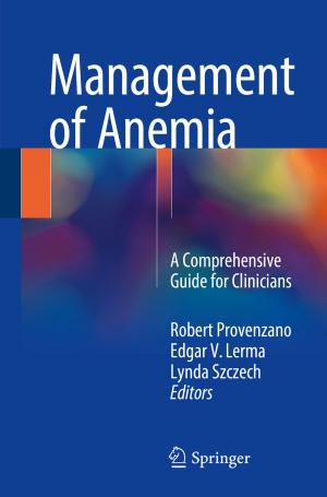Cover of the book Management of Anemia by Rabi Bhattacharya, Lizhen Lin, Victor Patrangenaru
