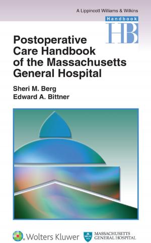 Book cover of Postoperative Care Handbook of the Massachusetts General Hospital