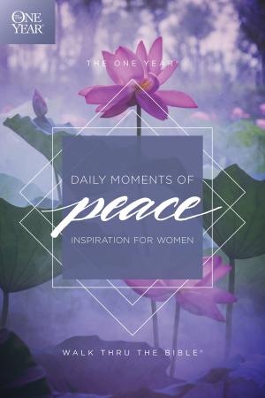 Cover of the book The One Year Daily Moments of Peace by James L. Marcum