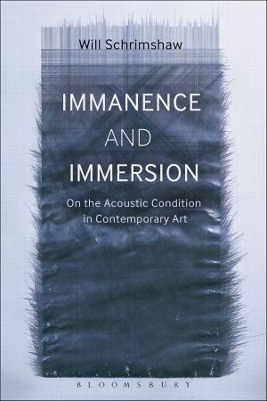 Cover of the book Immanence and Immersion by Elisabeth Schüssler Fiorenza