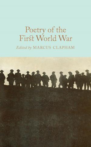 Book cover of Poetry of the First World War