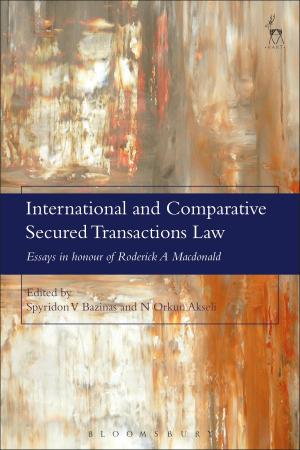 Cover of the book International and Comparative Secured Transactions Law by Ms Claire Dowie