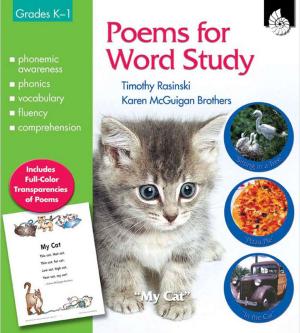 Cover of the book Poems for Word Study: Grades K1 by Timothy Rasinski