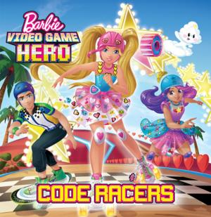 Cover of the book Barbie Video Game Hero Code Racers (Barbie) by Marsha Griffin