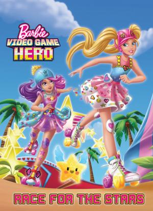 Book cover of Barbie Video Game Hero Race for the Stars (Barbie)