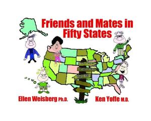 Cover of the book Friends and Mates in Fifty States by Debbie Burke