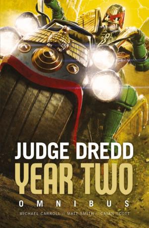 Book cover of Judge Dredd: Year Two