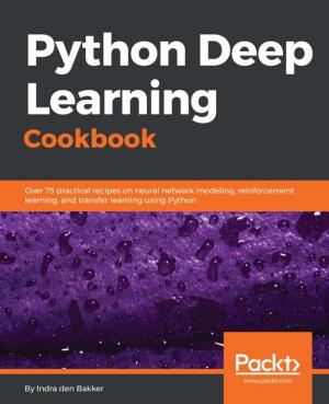 Cover of the book Python Deep Learning Cookbook by Terry Patterson