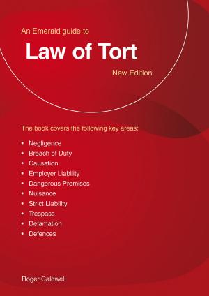 Book cover of Law Of Tort