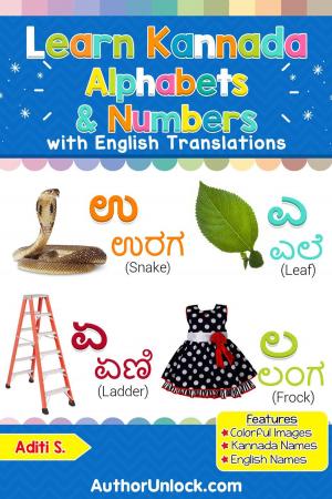 Book cover of Learn Kannada Alphabets & Numbers