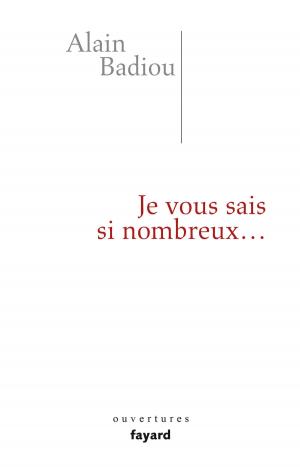 Cover of the book Je vous sais si nombreux by Gilbert Schlogel