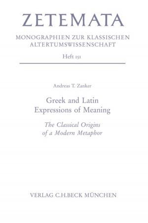 Book cover of Greek and Latin Expressions of Meaning